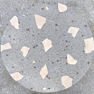 Grey Terrazzo texture Table Top