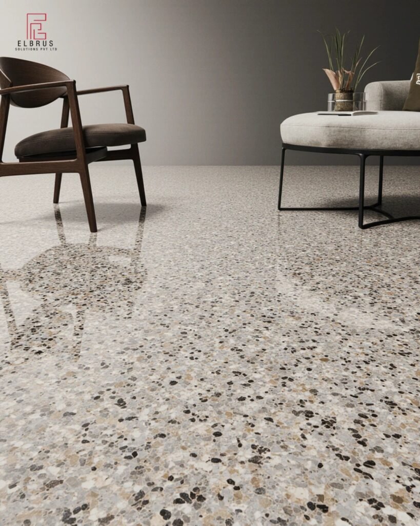 Best terrazzo supplier in India showcasing premium terrazzo flooring finish