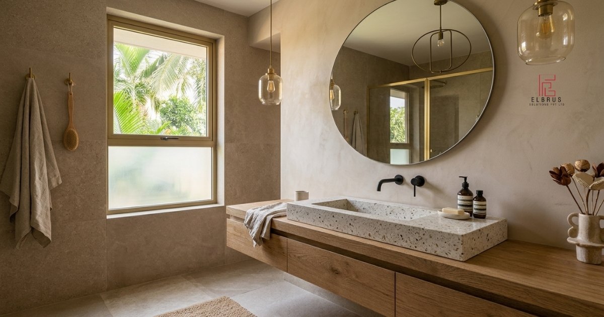 Minimal Contemporary Bathroom