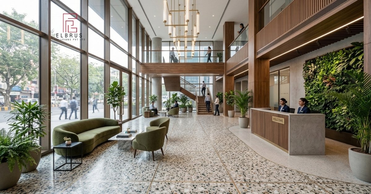 Luxury Hotel Lobby