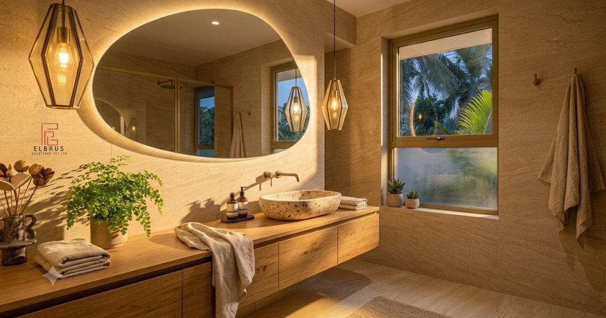 Terrazzo + Natural Materials