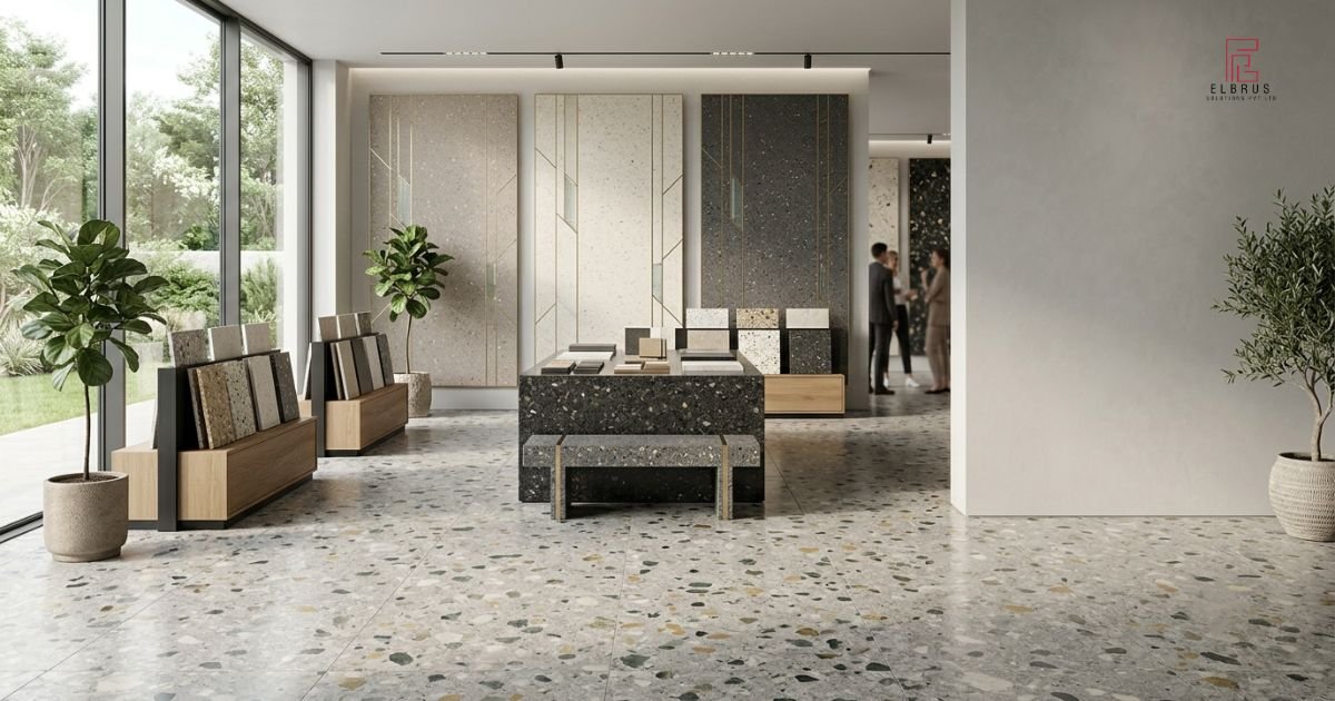 Terrazzo tiles and decorative architectural surfaces by Elbrus Solutions